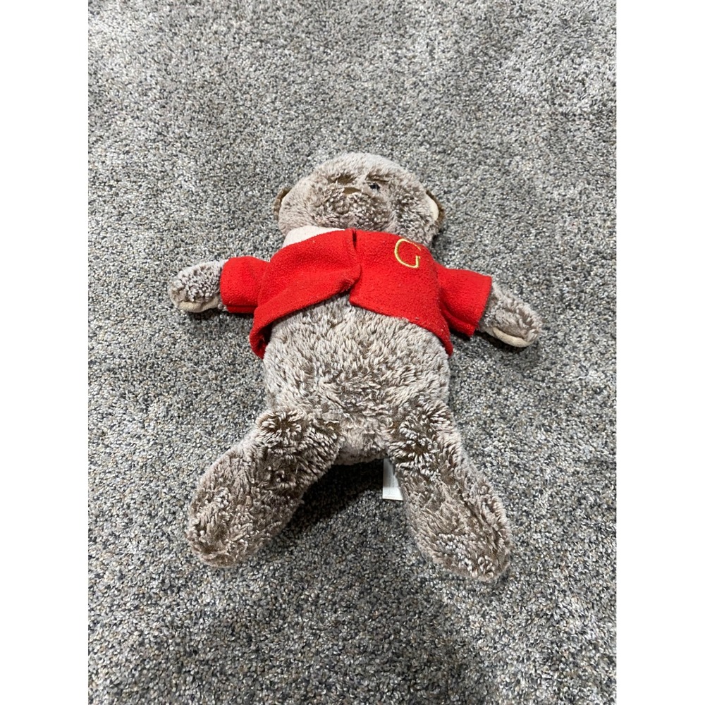 Godiva 2017 Collectible Teddy Bear Brown Plush Red Jacket Gold G Logo Special Ed
